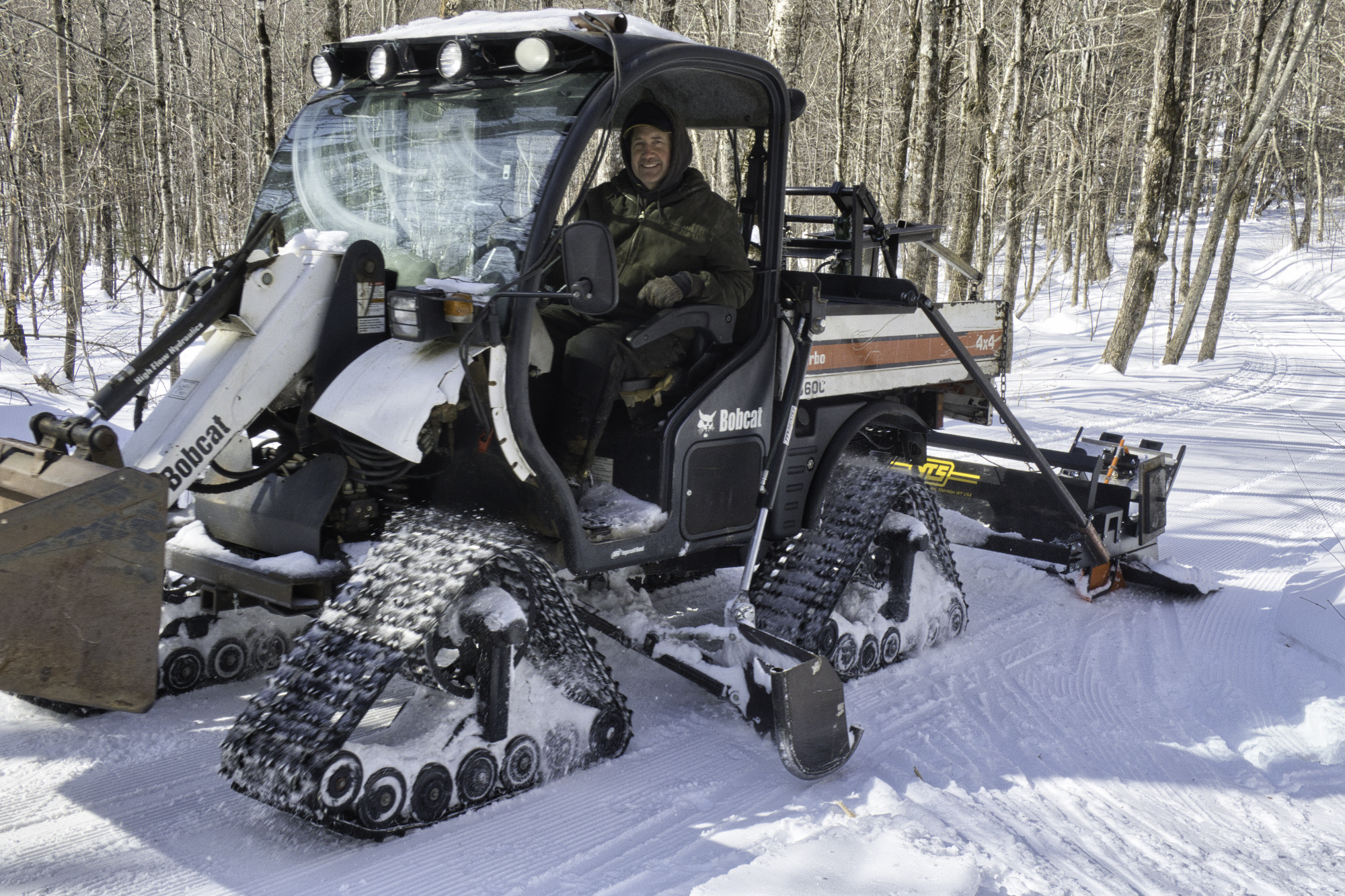 nordic ski trail grooming equipment